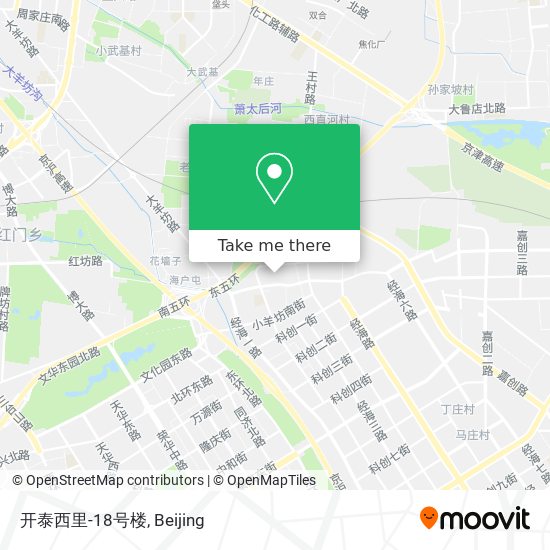 开泰西里-18号楼 map