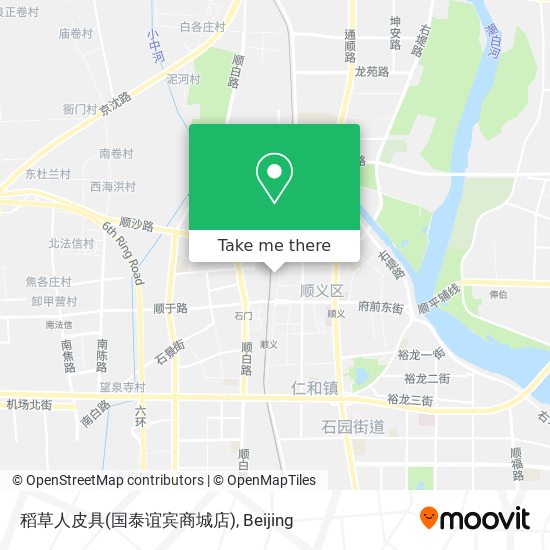 稻草人皮具(国泰谊宾商城店) map