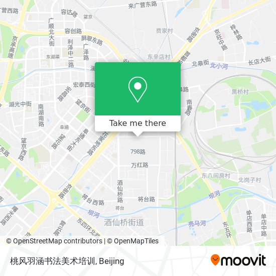 桃风羽涵书法美术培训 map