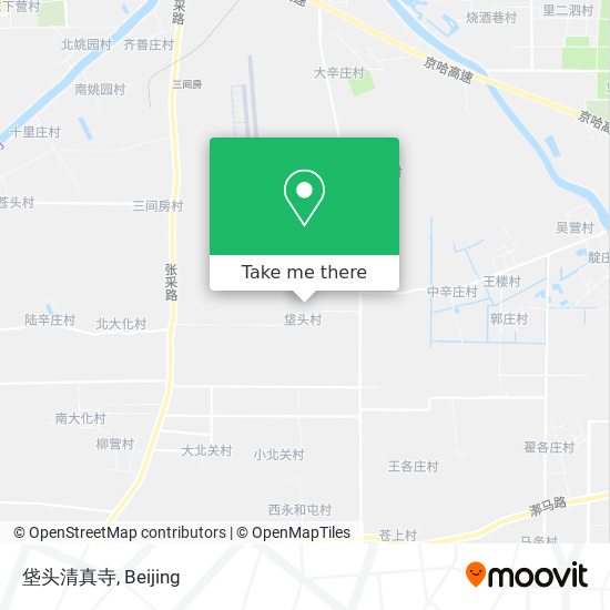垡头清真寺 map
