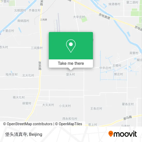 垡头清真寺 map