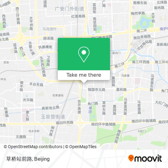 草桥站前路 map