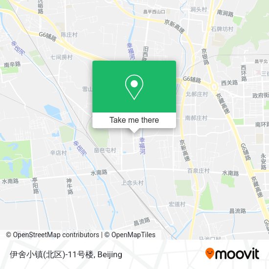伊舍小镇(北区)-11号楼 map