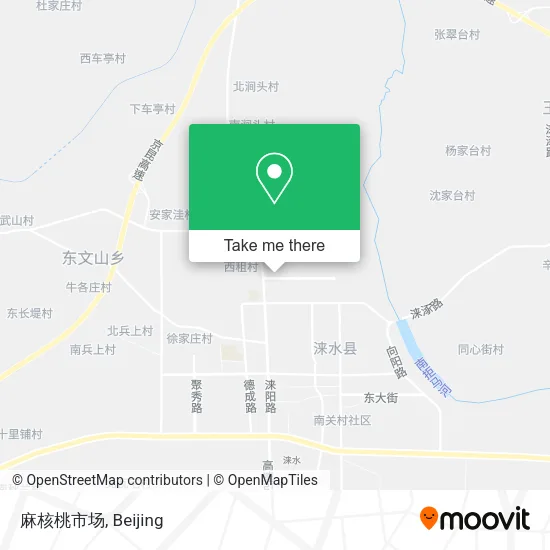 麻核桃市场 map