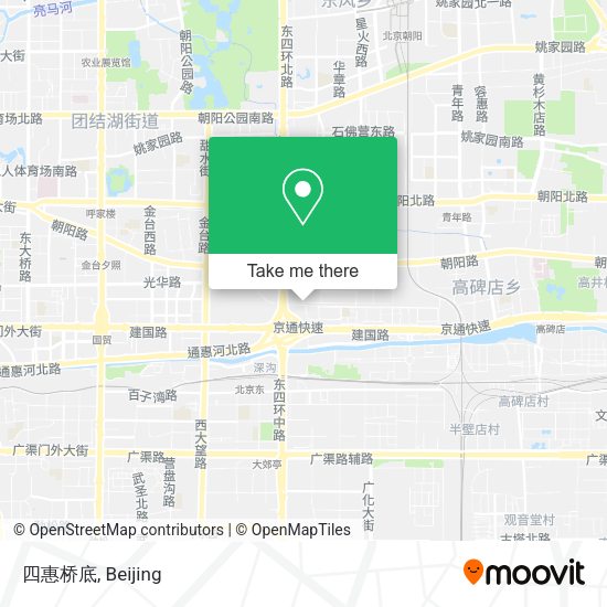 四惠桥底 map