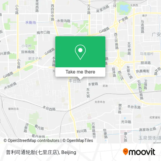 普利司通轮胎(七里庄店) map