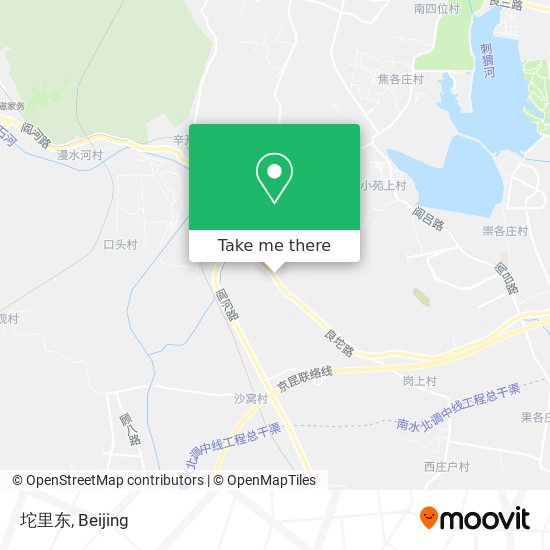 坨里东 map