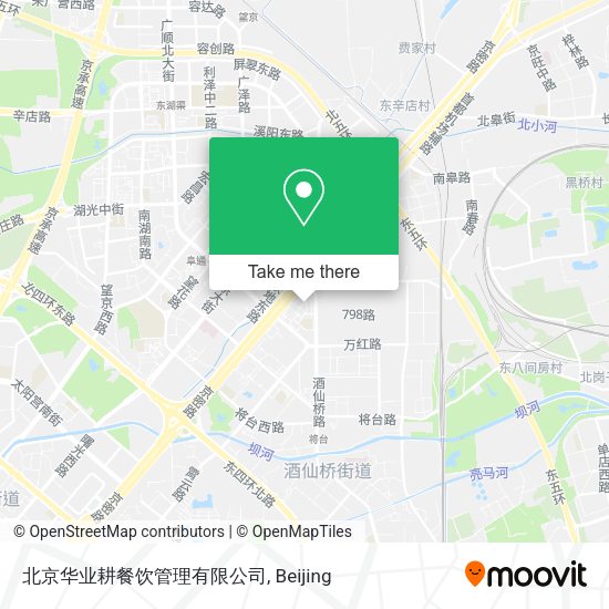 北京华业耕餐饮管理有限公司 map