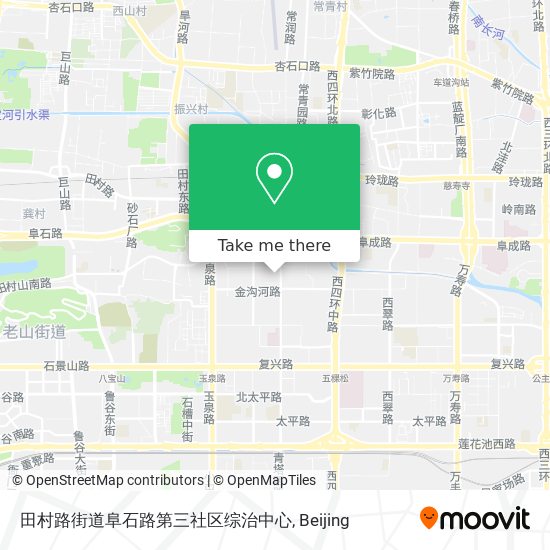 田村路街道阜石路第三社区综治中心 map