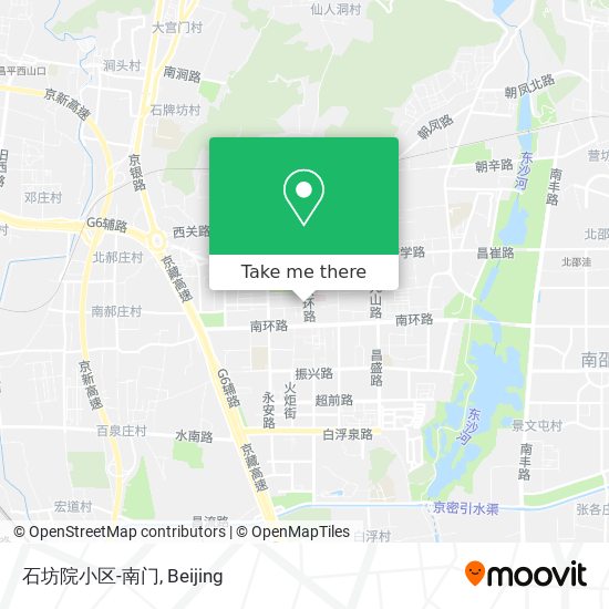 石坊院小区-南门 map