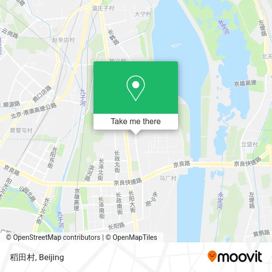 稻田村 map