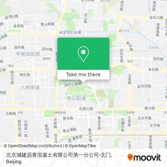 北京城建沥青混凝土有限公司第一分公司-北门 map