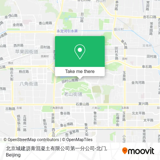 北京城建沥青混凝土有限公司第一分公司-北门 map