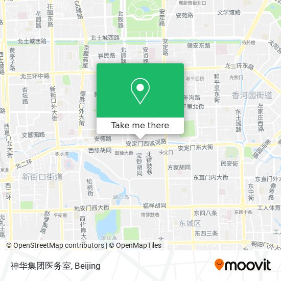 神华集团医务室 map