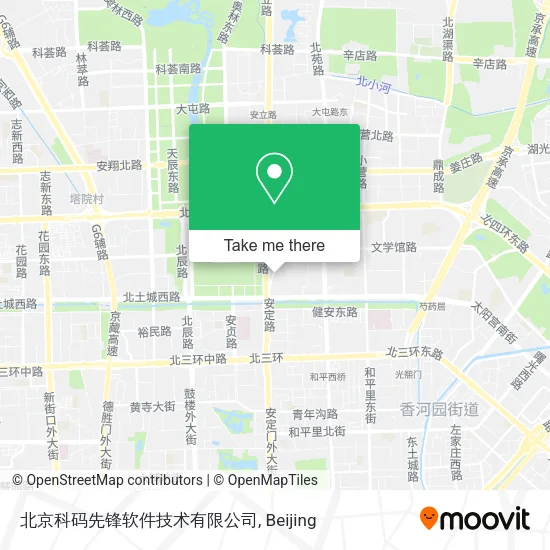 北京科码先锋软件技术有限公司 map
