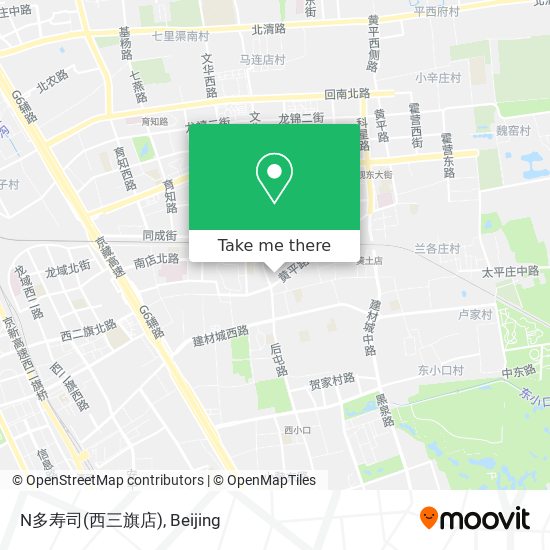 N多寿司(西三旗店) map