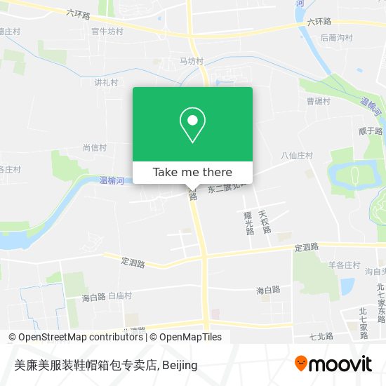 美廉美服装鞋帽箱包专卖店 map