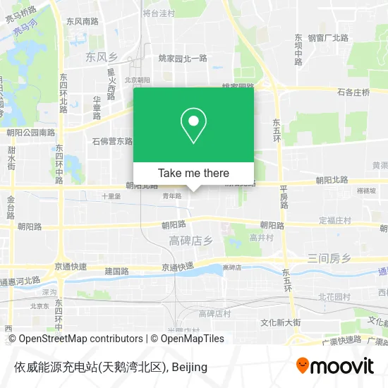 依威能源充电站(天鹅湾北区) map