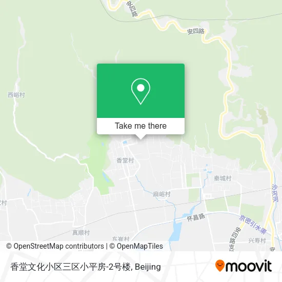 香堂文化小区三区小平房-2号楼 map