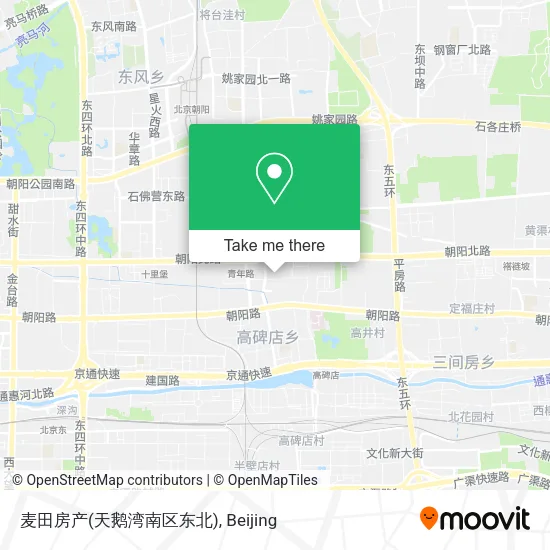 麦田房产(天鹅湾南区东北) map