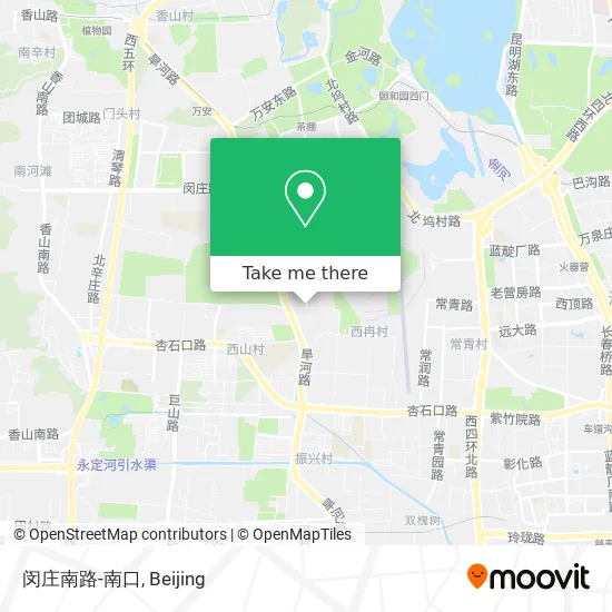 闵庄南路-南口 map