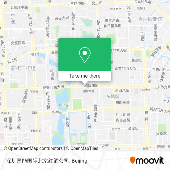 深圳国能国际北京红酒公司 map
