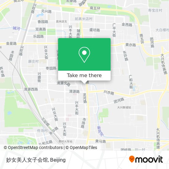 妙女美人女子会馆 map