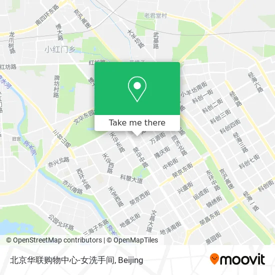 北京华联购物中心-女洗手间 map