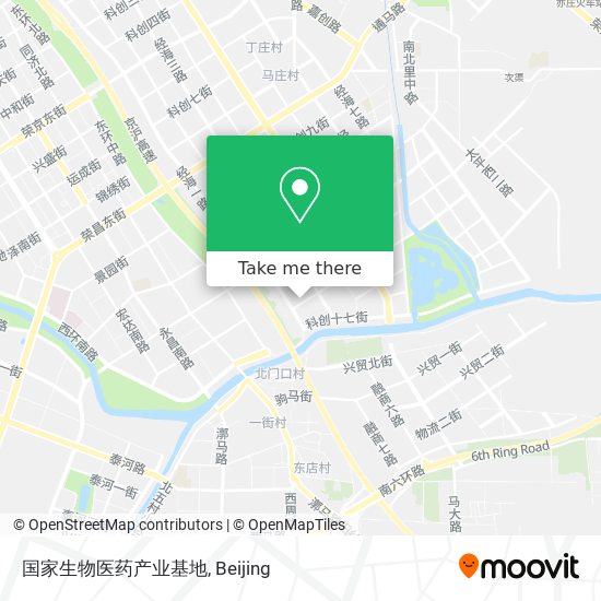 国家生物医药产业基地 map