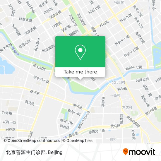 北京善源生门诊部 map