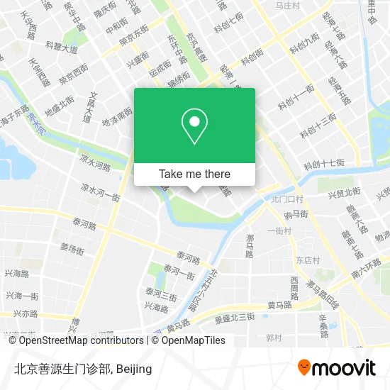 北京善源生门诊部 map