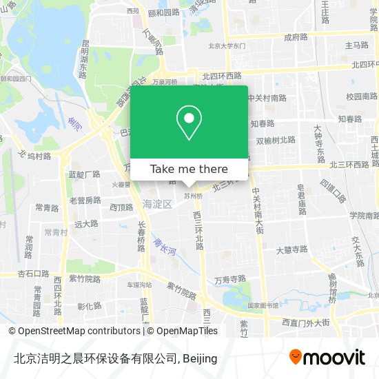 北京洁明之晨环保设备有限公司 map