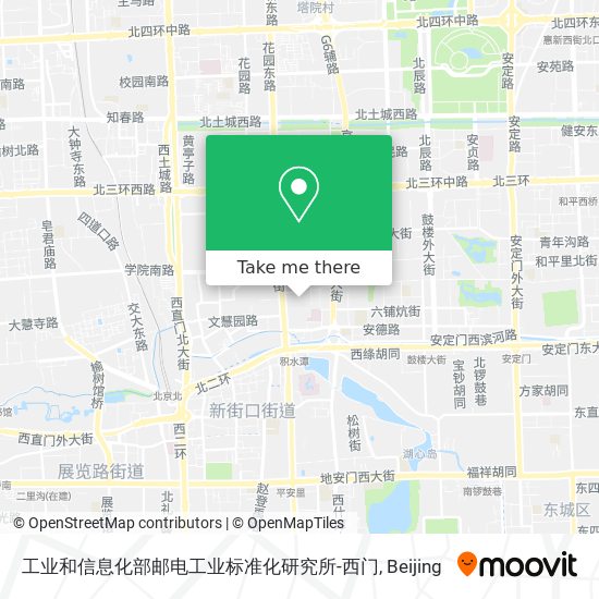 工业和信息化部邮电工业标准化研究所-西门 map