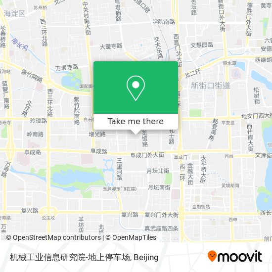 机械工业信息研究院-地上停车场 map