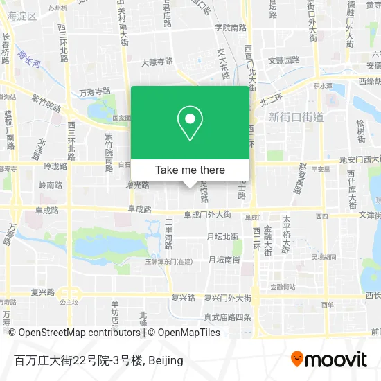 百万庄大街22号院-3号楼 map