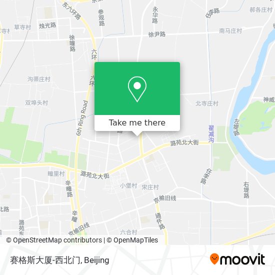 赛格斯大厦-西北门 map