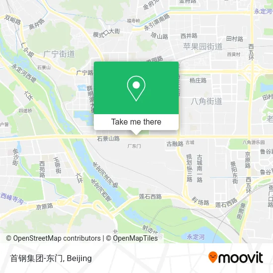 首钢集团-东门 map