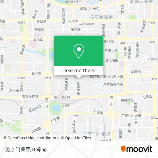 鑫京门餐厅 map