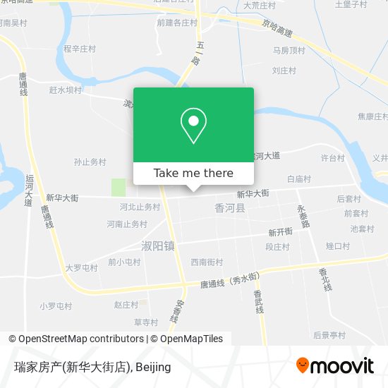 瑞家房产(新华大街店) map