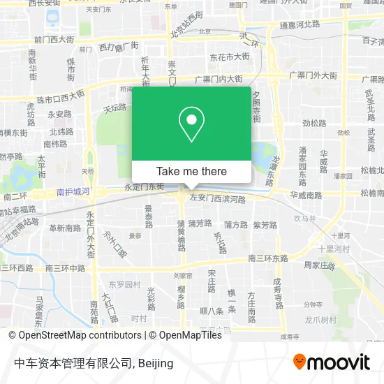中车资本管理有限公司 map