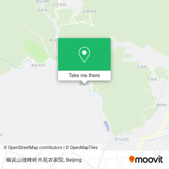 幽岚山坡峰岭卉苑农家院 map