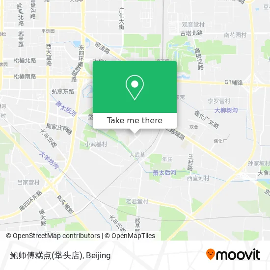 鲍师傅糕点(垡头店) map