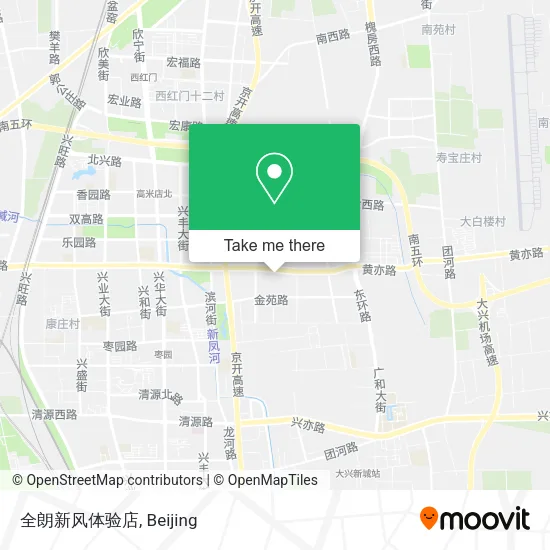全朗新风体验店 map
