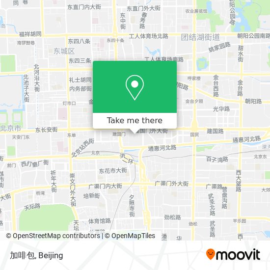 加啡包 map