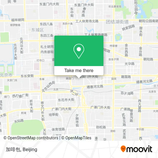 加啡包 map