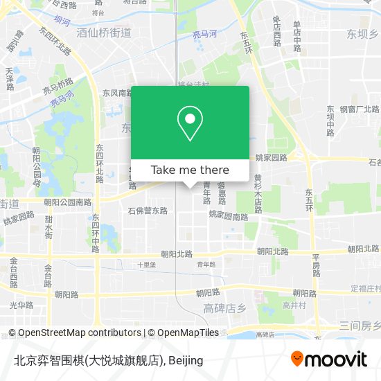 北京弈智围棋(大悦城旗舰店) map