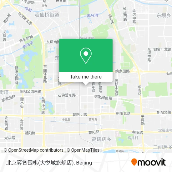 北京弈智围棋(大悦城旗舰店) map