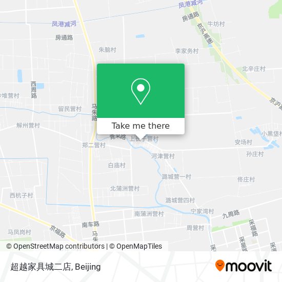 超越家具城二店 map