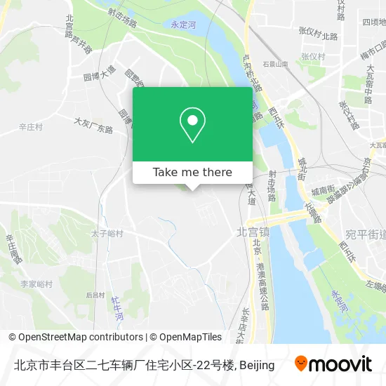 北京市丰台区二七车辆厂住宅小区-22号楼 map