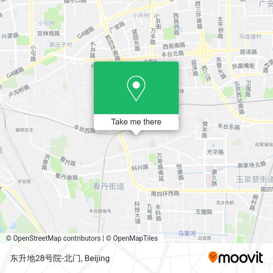 东升地28号院-北门 map